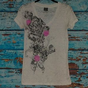 Metal Mulisha Small V-Neck Tee